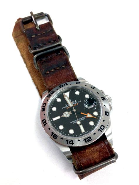 straps for rolex explorer 2|rolex explorer 2 watch straps.